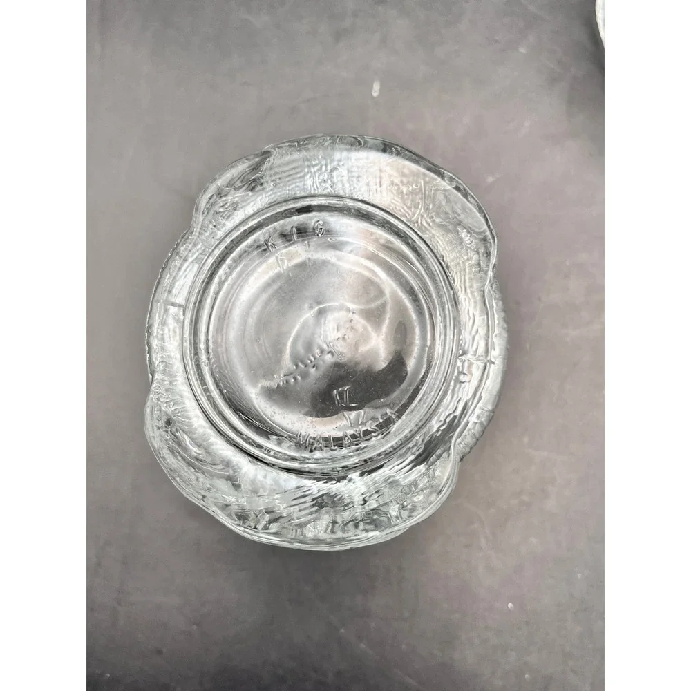 Set‎ of 2 Clear Glass Angel Votive Candle Holders Holders Malaysia 3